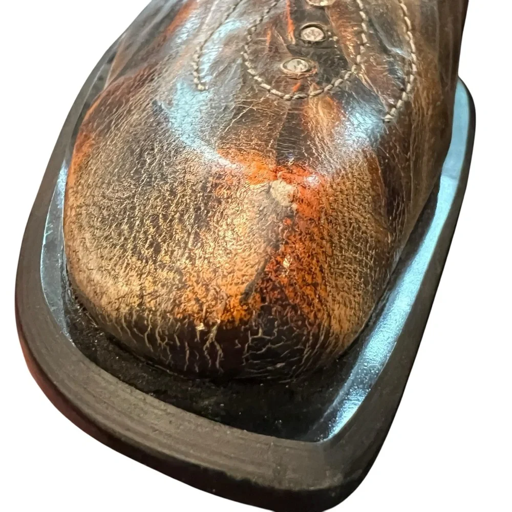 FI-6193 Multi Color Leather Pointed toe Slip on Loafer Fiesso Aurelio Garcia 42 - Picture 14 of 16